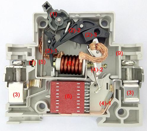 Wenzhou Juer Electric Co.,Ltd-এর ক্ষুদ্রাকৃতি সার্কিট ব্রেকারের কাঠামো